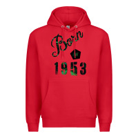 Red Born In 1953 Premium Hoodie - Bettercallsaul