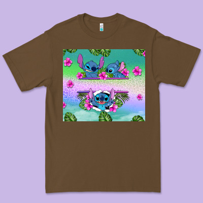 Custom Name Stitch Premium Tee Designed By Adodesignshop