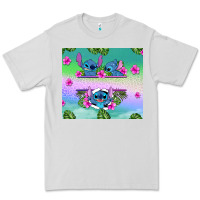 Dove Grey custom name stitch Premium Tee - AdoDesignShop