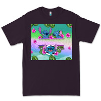 Plum custom name stitch Premium Tee - AdoDesignShop