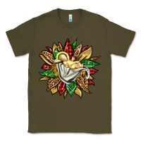 Army Green christmas baby jesus sunflower Classic Tee - Jasminsmagicworld