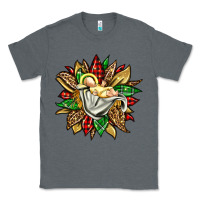 Charcoal Heather christmas baby jesus sunflower Classic Tee - Jasminsmagicworld
