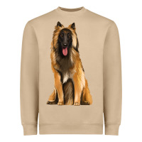 Mushroom belgian shepherd tervuren Heavyweight Sweatshirt - Artiststas