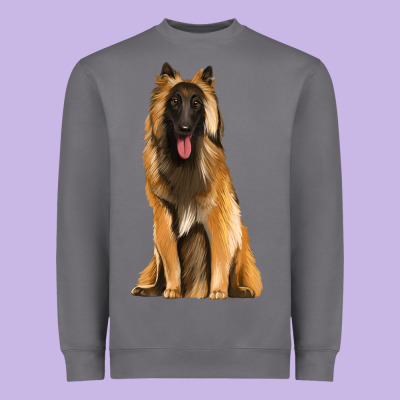 Belgian Shepherd Tervuren Heavyweight Sweatshirt Designed By Artiststas