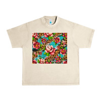 Sandshell tropical flowers Urban Heavy Tee - Artiststas