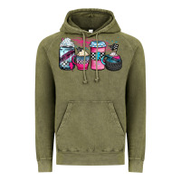 Vintage Olive racing coffee cups Vintage Hoodie - JahusDesignShop