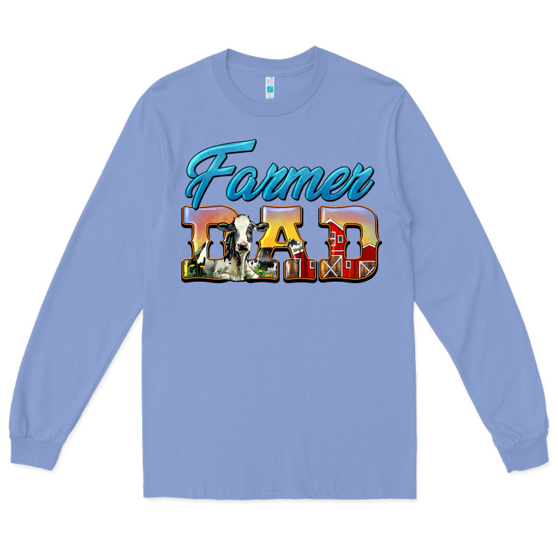 Western Farmer Dad Long Sleeve Tee by LillyAllenDesigns | Teevron