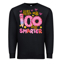 Black little miss 100 days smarter Premium Sweatshirt - Artiststas