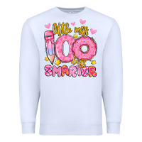 White little miss 100 days smarter Premium Sweatshirt - Artiststas