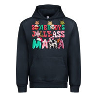 Navy somebody jolly ass mama pink christmas Urban Hoodie - CowGirlArtShop