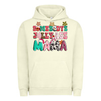 Pigment Pistachio somebody jolly ass mama pink christmas Urban Hoodie - CowGirlArtShop