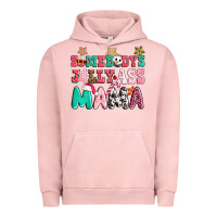 Pigment Salmon somebody jolly ass mama pink christmas Urban Hoodie - CowGirlArtShop