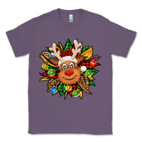 Lavender Christmas reindeer sunflower Classic Tee - Jasminsmagicworld