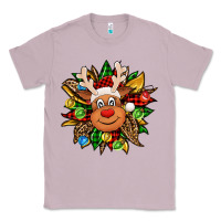 Lilac Christmas reindeer sunflower Classic Tee - Jasminsmagicworld