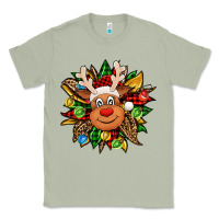 Matcha Christmas reindeer sunflower Classic Tee - Jasminsmagicworld