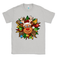 Moon Dust Christmas reindeer sunflower Classic Tee - Jasminsmagicworld