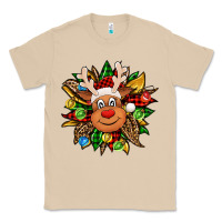 Mushroom Christmas reindeer sunflower Classic Tee - Jasminsmagicworld