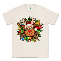 Natural Christmas reindeer sunflower Classic Tee - Jasminsmagicworld