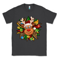 Smoke Christmas reindeer sunflower Classic Tee - Jasminsmagicworld