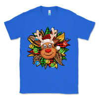 True Royal Christmas reindeer sunflower Classic Tee - Jasminsmagicworld