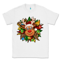 White Christmas reindeer sunflower Classic Tee - Jasminsmagicworld