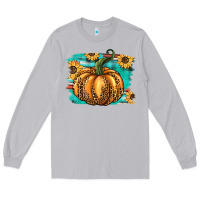 Moon Dust pumpkin western Long Sleeve Tee - BarkalooDesign