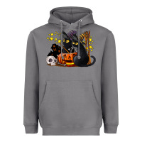 Storm halloween black cats Heavyweight Hoodie - LillyAllenDesigns