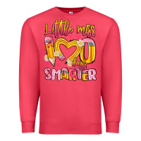 Cardinal little miss 100 days smarter Premium Sweatshirt - Artiststas