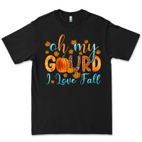 Black oh my gourd i love fall Premium Tee - Zillion Design Studio