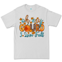 Dove Grey oh my gourd i love fall Premium Tee - Zillion Design Studio