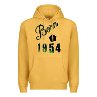 Mustard Born in 1954 Premium Hoodie - Bettercallsaul