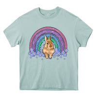 Arona bunny rainbow Heavy Core Tee - Artiststas