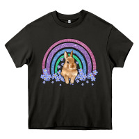 Asphalt bunny rainbow Heavy Core Tee - Artiststas