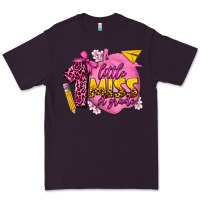 Plum little miss 1st grade Premium Tee - texasbilliewilder