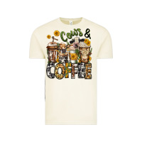 Vintage Arctic cows and coffee cups Vintage Tee - Jasminsmagicworld