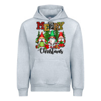 Heather Grey merry christmas gnomes Urban Hoodie - CowGirlArtShop