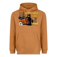 Meerkat wonderful time of the year halloween Heavyweight Hoodie - LillyAllenDesigns