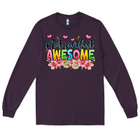 Plum not perfect awesome Long Sleeve Tee - JahusDesignShop