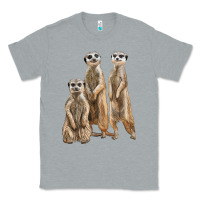 Heather Grey 3 meerkat Classic Tee - LillyAllenDesigns