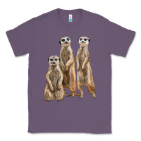 Lavender 3 meerkat Classic Tee - LillyAllenDesigns