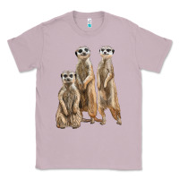 Lilac 3 meerkat Classic Tee - LillyAllenDesigns