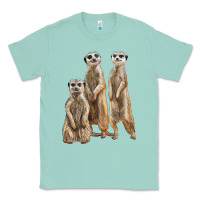 Seafoam 3 meerkat Classic Tee - LillyAllenDesigns