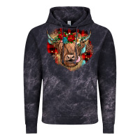 Cloud Black christmas cow gemstone Vintage Hoodie - JahusDesignShop