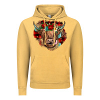 Christmas Cow Gemstone Vintage Hoodie | Teevron