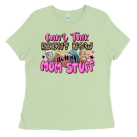 Matcha can't talk right now doing mom stuff Ladies Tee - JahusDesignShop