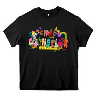 Black school counselor Heavy Core Tee - Zillion Design Studio