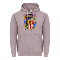 Vintage Zinc 4th of july coffee cup Vintage Hoodie - JahusDesignShop