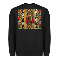 Black lady of Guadalupe Heavyweight Sweatshirt - Jasminsmagicworld