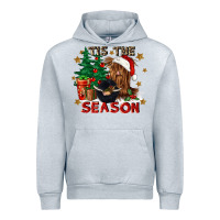 Heather Grey tis the season Urban Hoodie - CowGirlArtShop