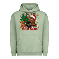 Pigment Oil Green tis the season Urban Hoodie - CowGirlArtShop